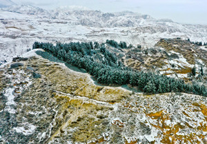 雪后祁連：粉裝玉砌愈壯美