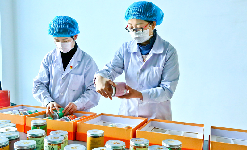 甘肅張掖：復(fù)工復(fù)產(chǎn)供市場(chǎng)（組圖）