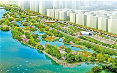 54萬平方米 雁灘濕地公園“入畫來”！