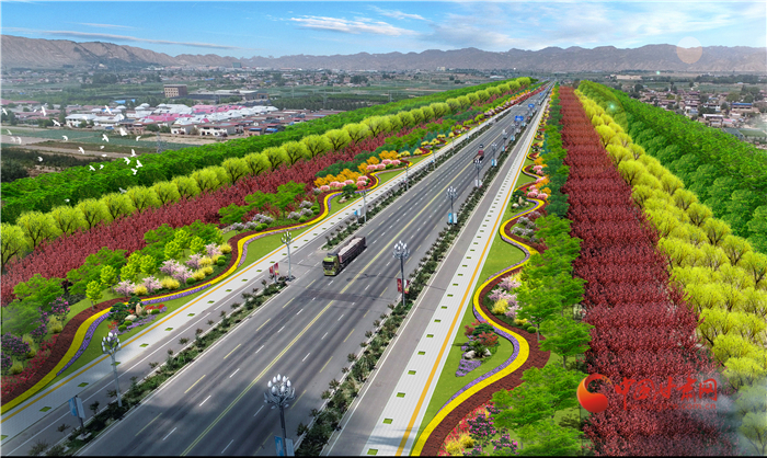 搶先看?。。√m州榆中生態(tài)創(chuàng)新城未來綠化有多美 