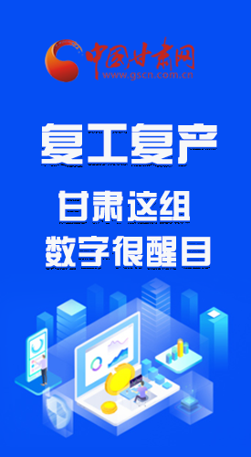 圖解|甘肅復(fù)工復(fù)產(chǎn)有多拼，看看這組數(shù)字就知道了 