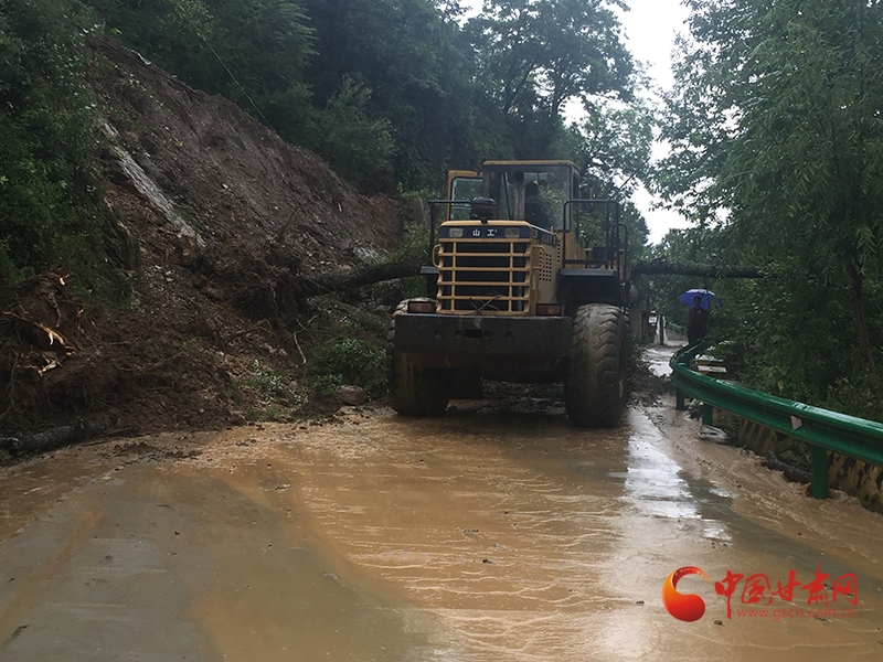 康縣長壩鎮(zhèn)：鏟車、120合力“逆行”救援群眾  