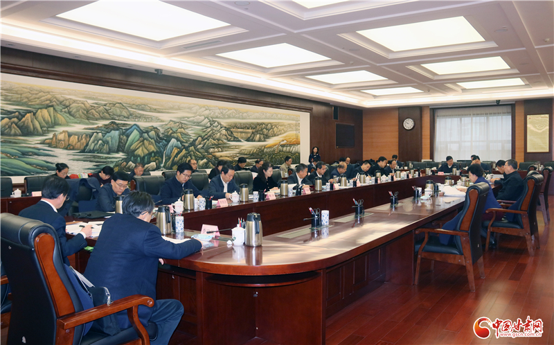 甘肅省文化體制改革專項(xiàng)小組專題會在蘭召開 王嘉毅主持并講話