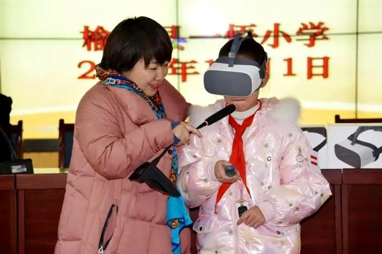 置身虛擬廚房 做出一道道美食 全國兒童食品安全守護行動首次走進(jìn)榆中