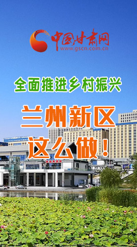 圖解|全面推進(jìn)鄉(xiāng)村振興 蘭州新區(qū)這么做！