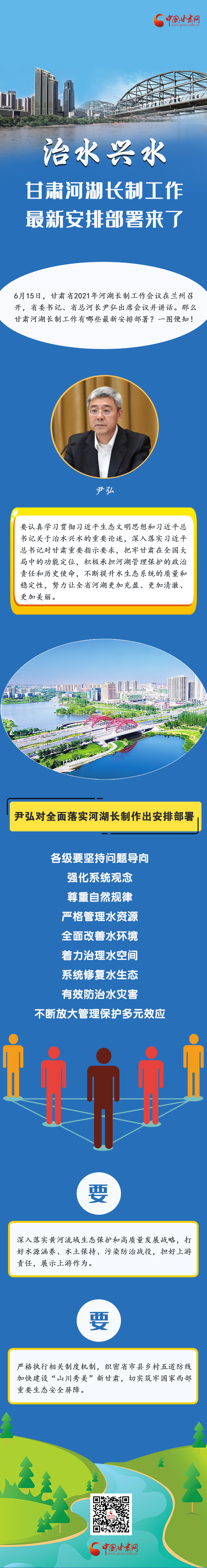 圖解|速看！甘肅河湖長制工作最新安排部署來了