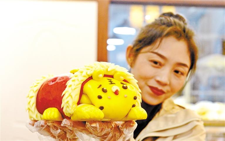 小老虎花餑餑，你舍得吃嗎？