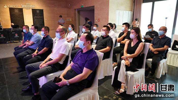 親子音樂舞臺劇《敦煌奇妙夜》全國巡演新聞發(fā)布會現(xiàn)場。