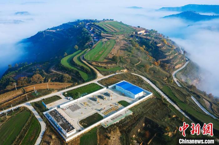 圖為中石油長慶油田慶陽天然氣開發(fā)場站。(資料圖) 慶陽市委宣傳部供圖