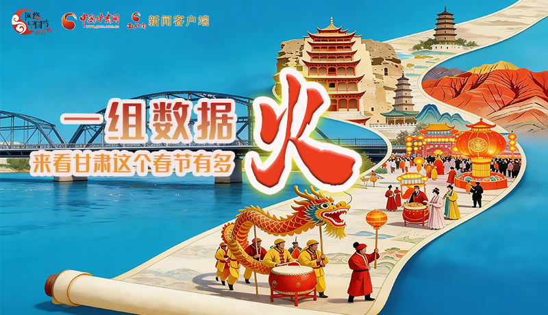 海報(bào)｜一組數(shù)據(jù)，來(lái)看甘肅這個(gè)春節(jié)有多火